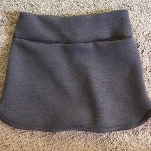 Gray skirt